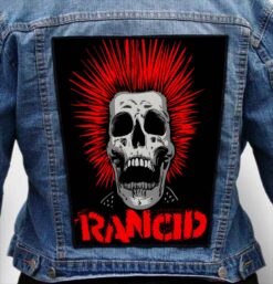 rancid 20 - Photo Quality Printed Back Patch