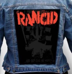 rancid 22 - Photo Quality Printed Back Patch
