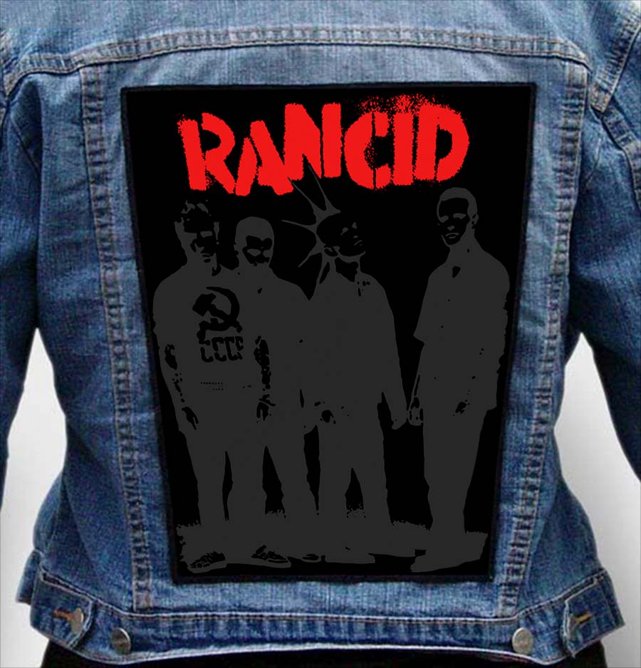 rancid 25 - Photo Quality Printed Back Patch