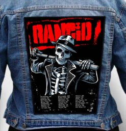 rancid 27 - Photo Quality Printed Back Patch