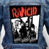 rancid 28 - Photo Quality Printed Back Patch