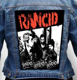 rancid 28 - Photo Quality Printed Back Patch