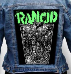 rancid 3 - Photo Quality Printed Back Patch
