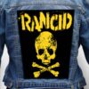 rancid 31 - Photo Quality Printed Back Patch