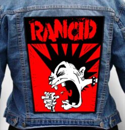 rancid 32 - Photo Quality Printed Back Patch
