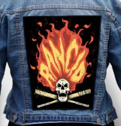 rancid 33 - Photo Quality Printed Back Patch