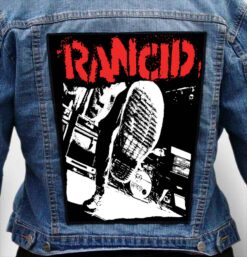 rancid 35 - Photo Quality Printed Back Patch