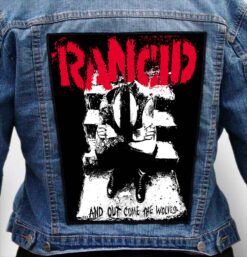 rancid 36 - Photo Quality Printed Back Patch