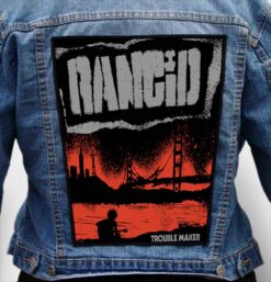 rancid 37 - Photo Quality Printed Back Patch