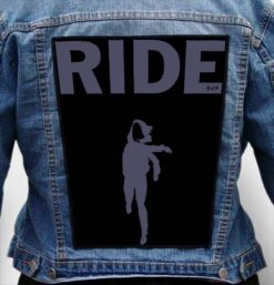 ride band 2 - Photo Quality Printed Back Patch