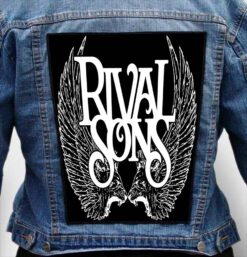 rival sons 2 - Photo Quality Printed Back Patch