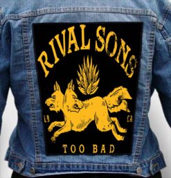 rival sons 4 - Photo Quality Printed Back Patch