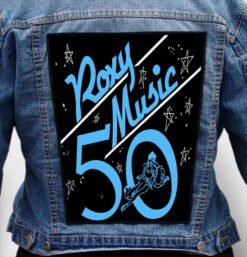roxy music 1 - Photo Quality Printed Back Patch