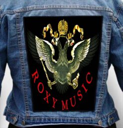 roxy music 15 - Photo Quality Printed Back Patch