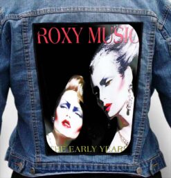 roxy music 18 - Photo Quality Printed Back Patch