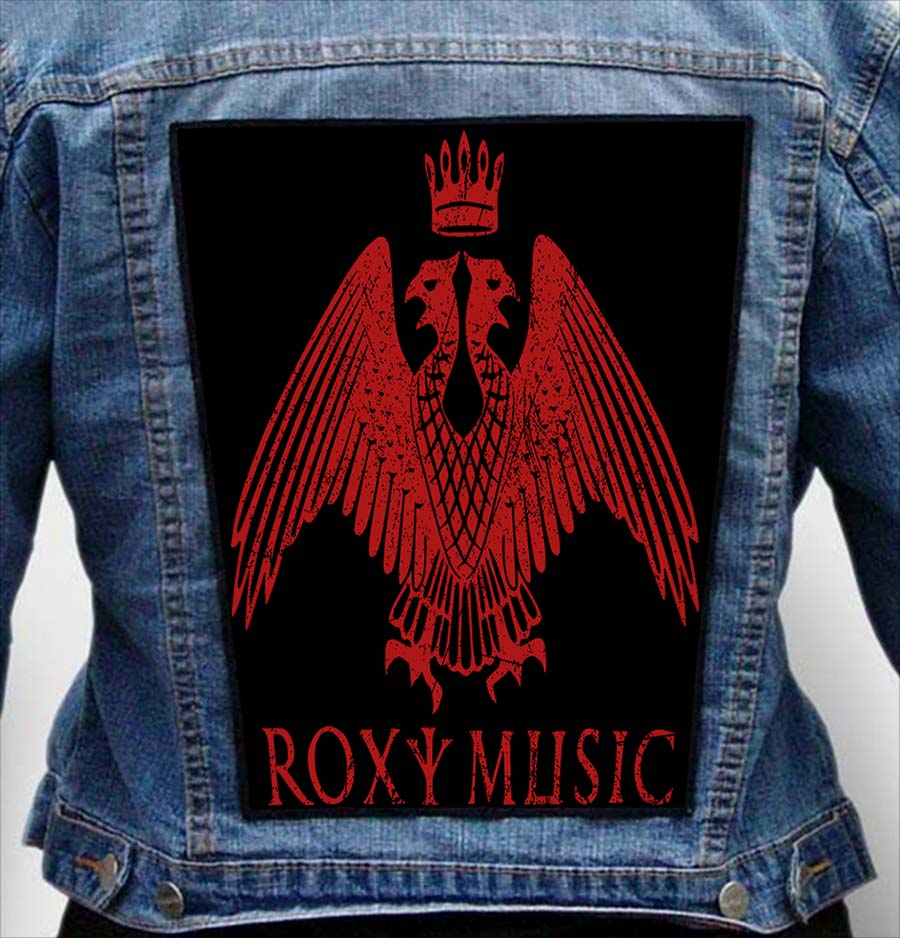 roxy music 21 - Photo Quality Printed Back Patch