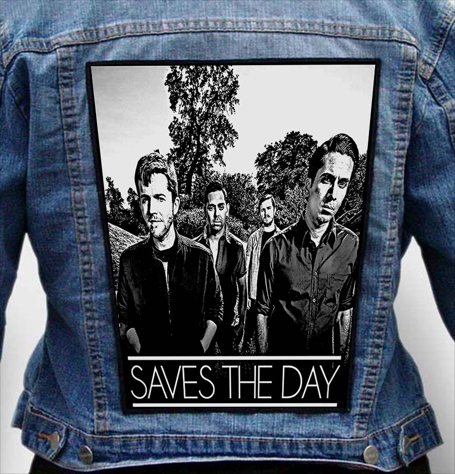 saves the day 3 - Photo Quality Printed Back Patch