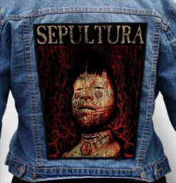 sepultura 10 - Photo Quality Printed Back Patch