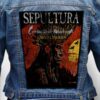 sepultura 11 - Photo Quality Printed Back Patch