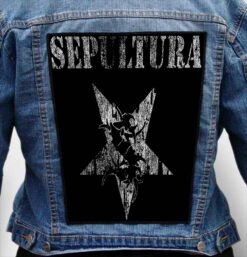 sepultura 3 - Photo Quality Printed Back Patch