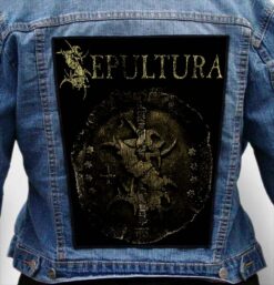 sepultura 5 - Photo Quality Printed Back Patch