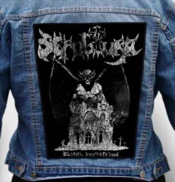 sepultura 8 - Photo Quality Printed Back Patch