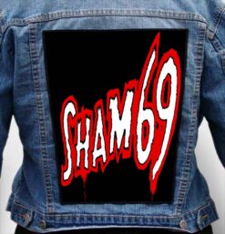 sham 69 1 - Photo Quality Printed Back Patch