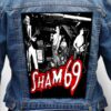 sham 69 10 - Photo Quality Printed Back Patch