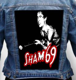 sham 69 4 - Photo Quality Printed Back Patch