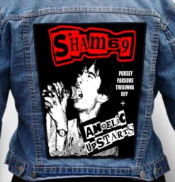 sham 69 8 - Photo Quality Printed Back Patch