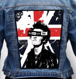 sid vicious 18 - Photo Quality Printed Back Patch