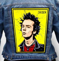 sid vicious 19 - Photo Quality Printed Back Patch