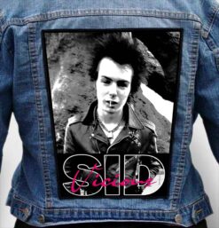 sid vicious 5 - Photo Quality Printed Back Patch