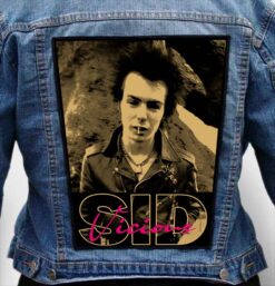 sid vicious 6 - Photo Quality Printed Back Patch