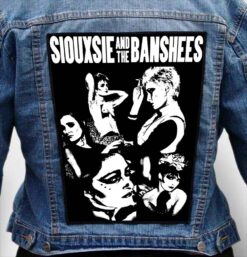 siouxsie and the banshees 10 - Photo Quality Printed Back Patch
