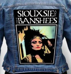 siouxsie and the banshees 11 - Photo Quality Printed Back Patch