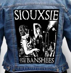 siouxsie and the banshees 15 - Photo Quality Printed Back Patch