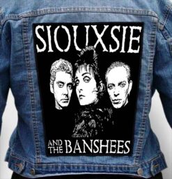 siouxsie and the banshees 16 - Photo Quality Printed Back Patch