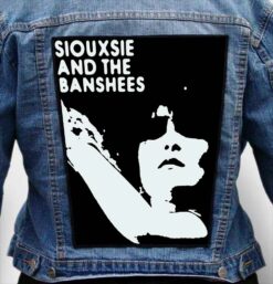 siouxsie and the banshees 17 - Photo Quality Printed Back Patch