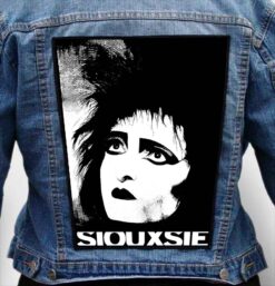 siouxsie and the banshees 20 - Photo Quality Printed Back Patch