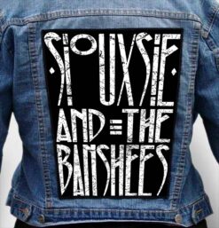 siouxsie and the banshees 21 - Photo Quality Printed Back Patch