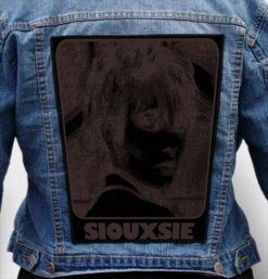 siouxsie and the banshees 22 - Photo Quality Printed Back Patch
