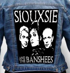 siouxsie and the banshees 23 - Photo Quality Printed Back Patch