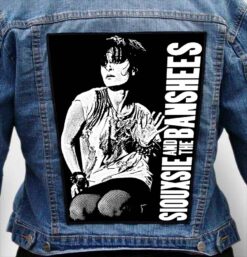 siouxsie and the banshees 3 - Photo Quality Printed Back Patch