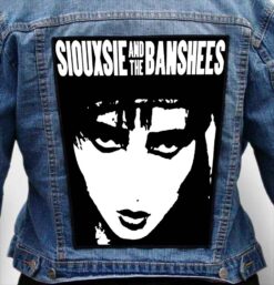 siouxsie and the banshees 5 - Photo Quality Printed Back Patch