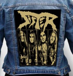 sister band 4 - Photo Quality Printed Back Patch