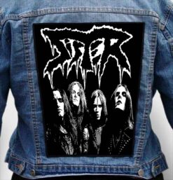 sister band 8 - Photo Quality Printed Back Patch