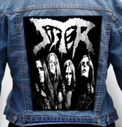 sister band 9 - Photo Quality Printed Back Patch
