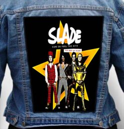slade band 2 - Photo Quality Printed Back Patch