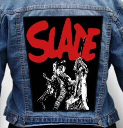 slade band 8 - Photo Quality Printed Back Patch